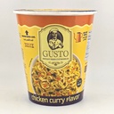 Gusto Instant Noodles - Chicken Curry - Cups (24x60G)