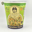 Gusto Instant Noodles - Vegetable - Cups (24x60G)