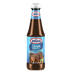 Hello Steak Sauce - Glass Bottle (12x340G)
