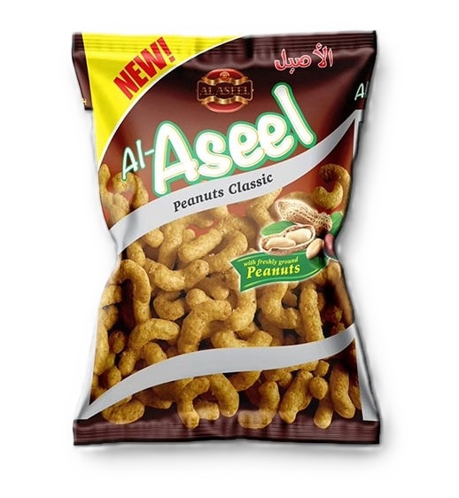 Al-Aseel Peanuts Classic Puffs (2x24x35G)