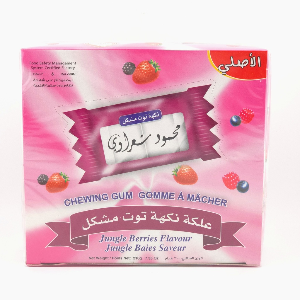 Sharawi Gum - Jungle Berries Flavor (24x100ct)