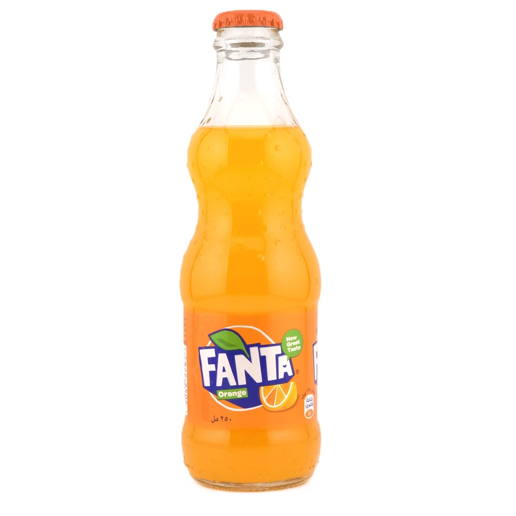 [1191] Fanta Orange - Glass Bottles (24x250ML)
