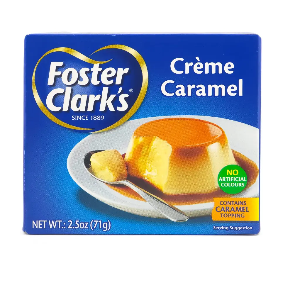 Foster Clark's Creme Caramel Powder 12x6x71g