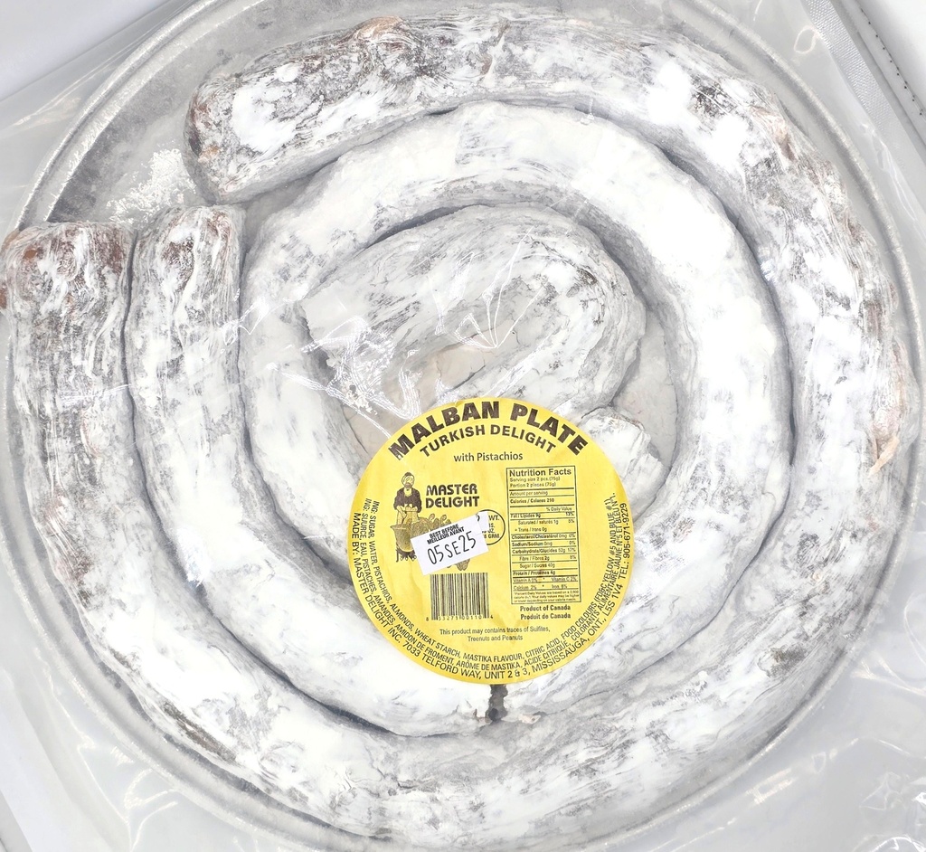 Master Delight Malban - Pistachio Long - Round Plate (5x5LB)