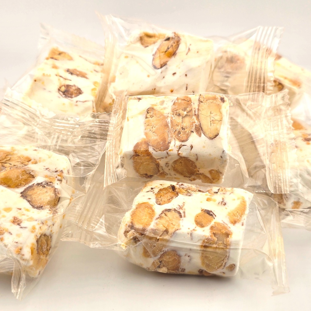 Master Delight Nougat - Almonds - Bulk Box (8LB)
