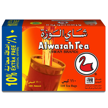Alwazah Black Tea Bags (36x110x2G)