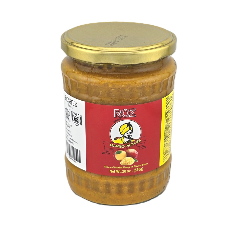 Roz Mango Pickles (Amba) - Glass Jars (6x570G)