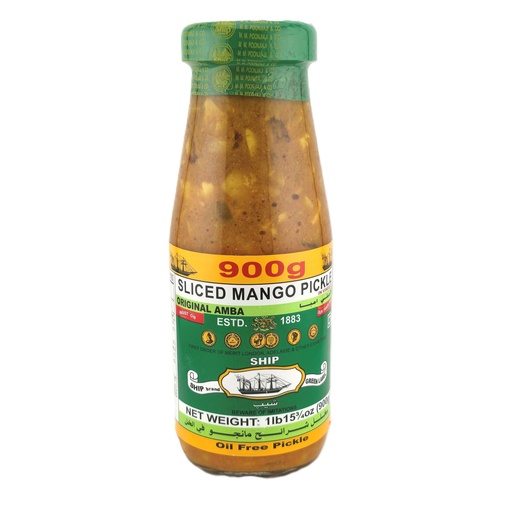 [118] Ship Mango Pickles (Amba) - Glass Jars (12x900G)