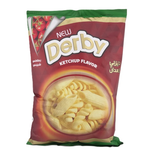 [1410] Derby Potato Chips - Ketchup (20x100G)