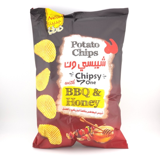 [1408] Crispy One Potato Chips - BBQ & Honey (20x100G)