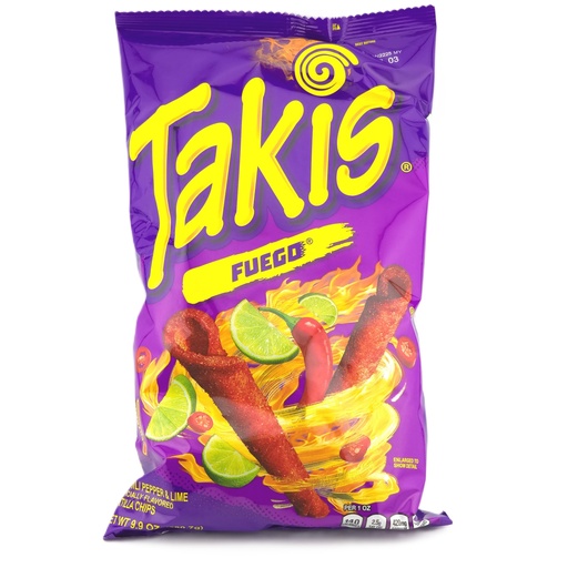 [738] Takis Chips - Fuego (14x9.9OZ)