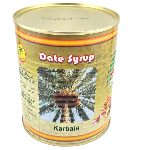 [185] Karbala Date Syrup (Dibs) - Tin Cans (12x1KG)