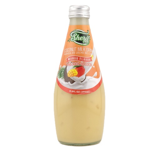 [1463] Shera Coconut Milk Drink - Mango Flavor (24x290ML)