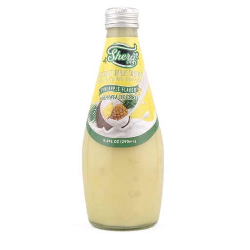 [1465] Shera Coconut Milk Drink - Pineapple Flavor (24x290ML)
