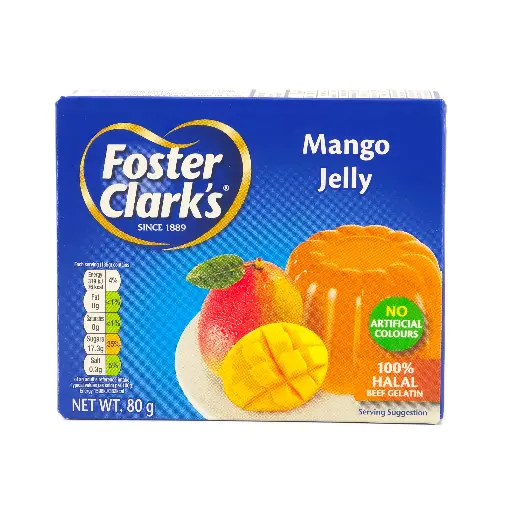 [1489] Foster Clark's Jelly Powder - Mango - 24x6x80g
