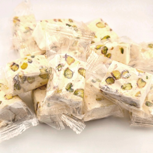 [58] Master Delight Nougat - Pistachio - Bulk Box (8LB)