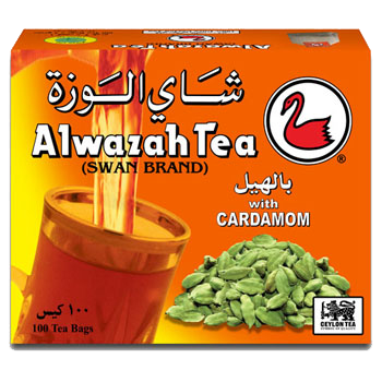 [169] Alwazah Cardamom Tea Bags (12x100x2G)